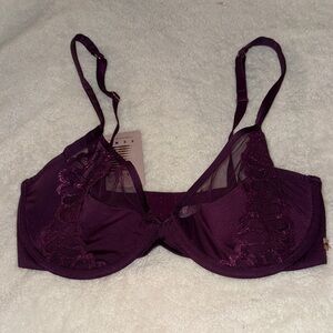Savage fenty Purple Lace Bra